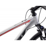 Horský bicykel ROMET RAMBLER R7.4 2024 M Strieborno-červený grafit